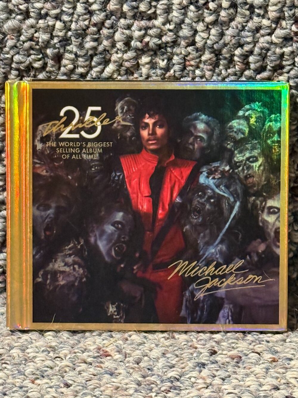 Michael Jackson Thriller 25 25th Anniversary Edition Zombie CD/DVD + Booklet